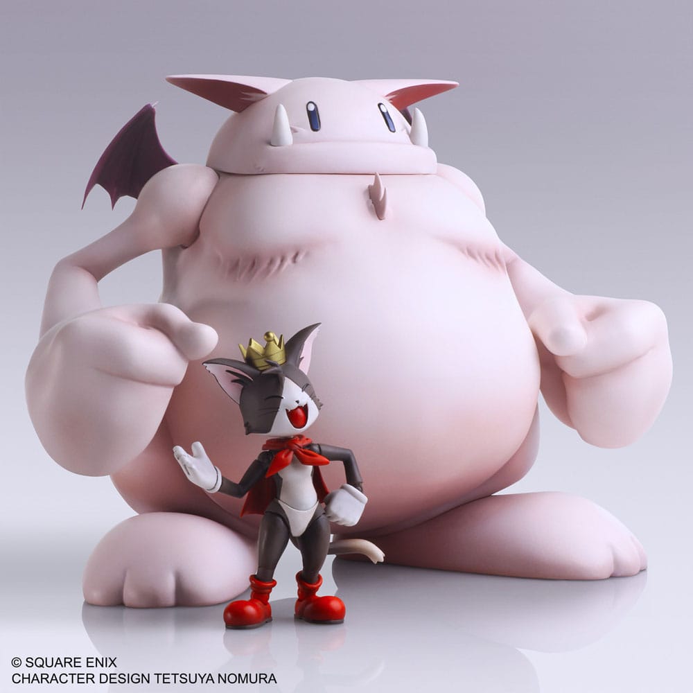 Final Fantasy VII Bring Arts Actionfiguren Set Cait Sith & Fat Moogle