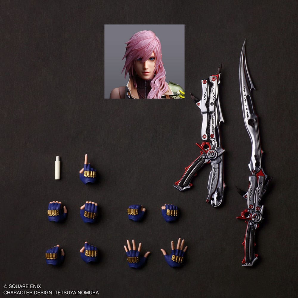 Final Fantasy XV Play Arts Shin Actionfigur Lightning 26 cm