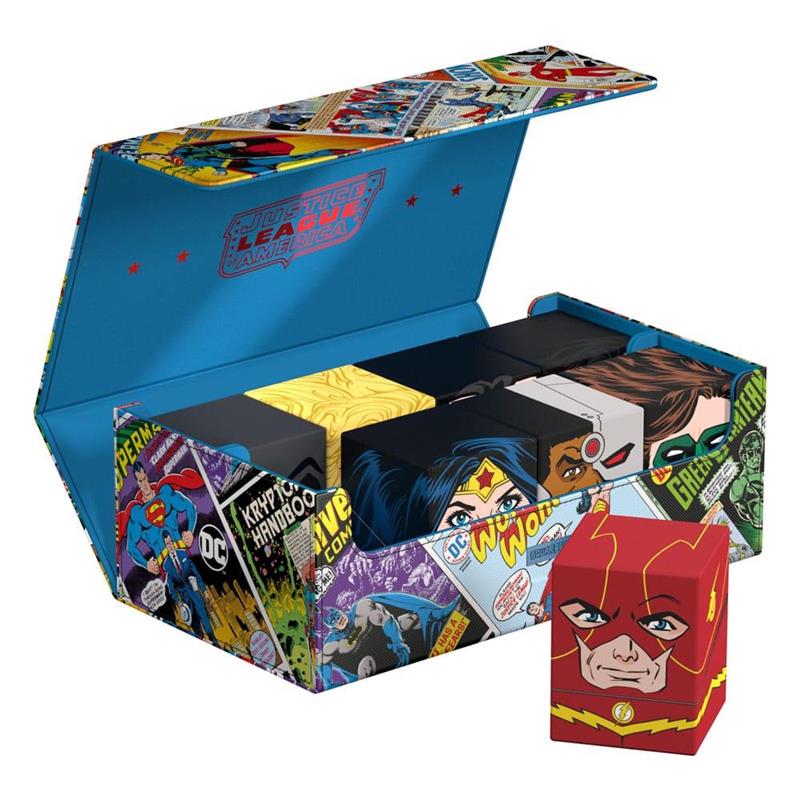 Squaroes Justice League™ Collectors Case - Vintage Comics