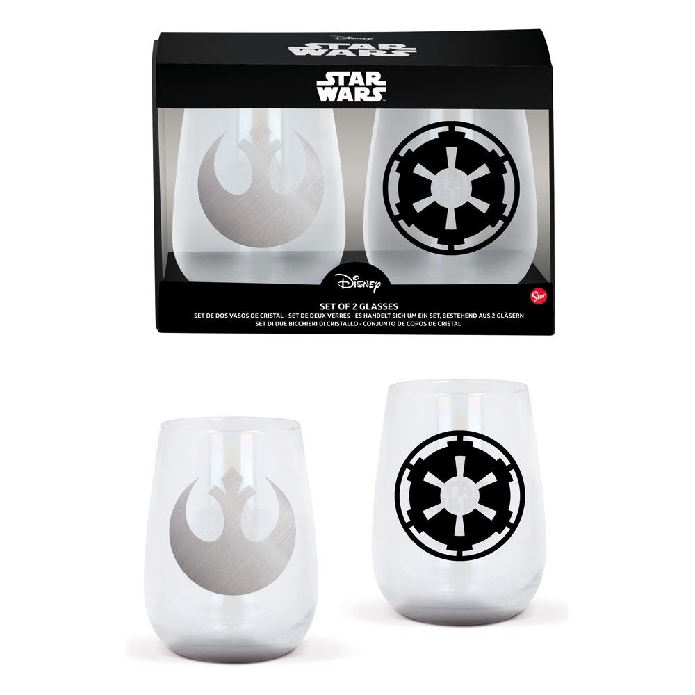 Star Wars Crystal Glasses 2-Pack