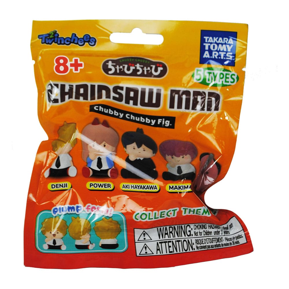 Chainsaw Man Twinchees Minifigur Chubby Chubby 5 cm Blind Bag