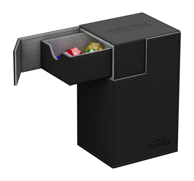 Ultimate Guard Flip´n´Tray Deck Case 80+ Standardgröße XenoSkin Schwarz