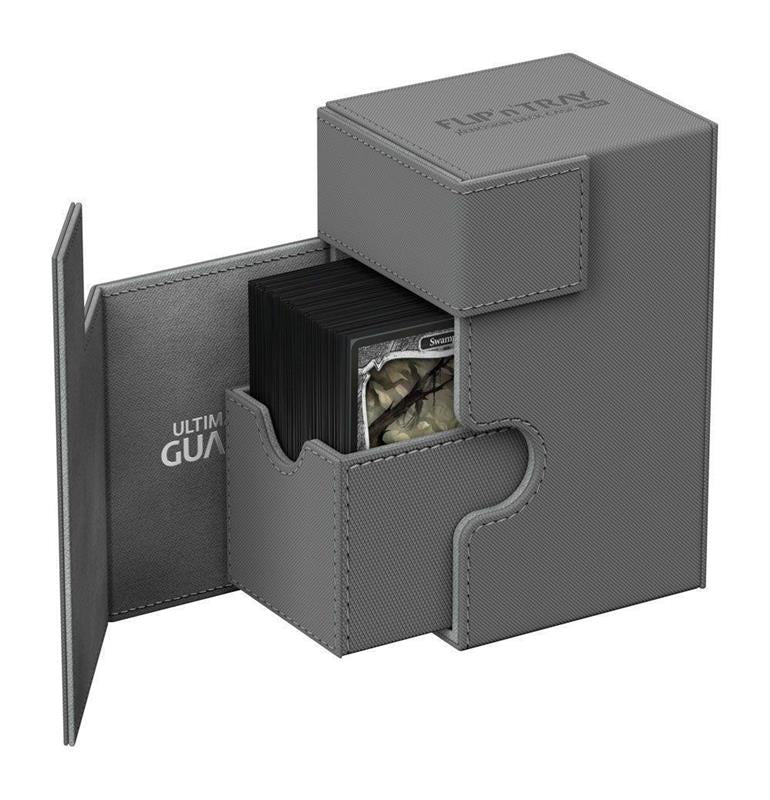 Ultimate Guard Flip´n´Tray Deck Case 80+ Standardgröße XenoSkin Grau