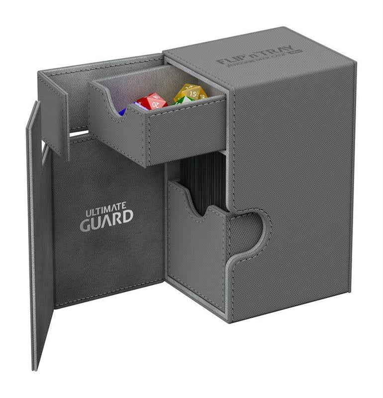 Ultimate Guard Flip´n´Tray Deck Case 80+ Standardgröße XenoSkin Grau