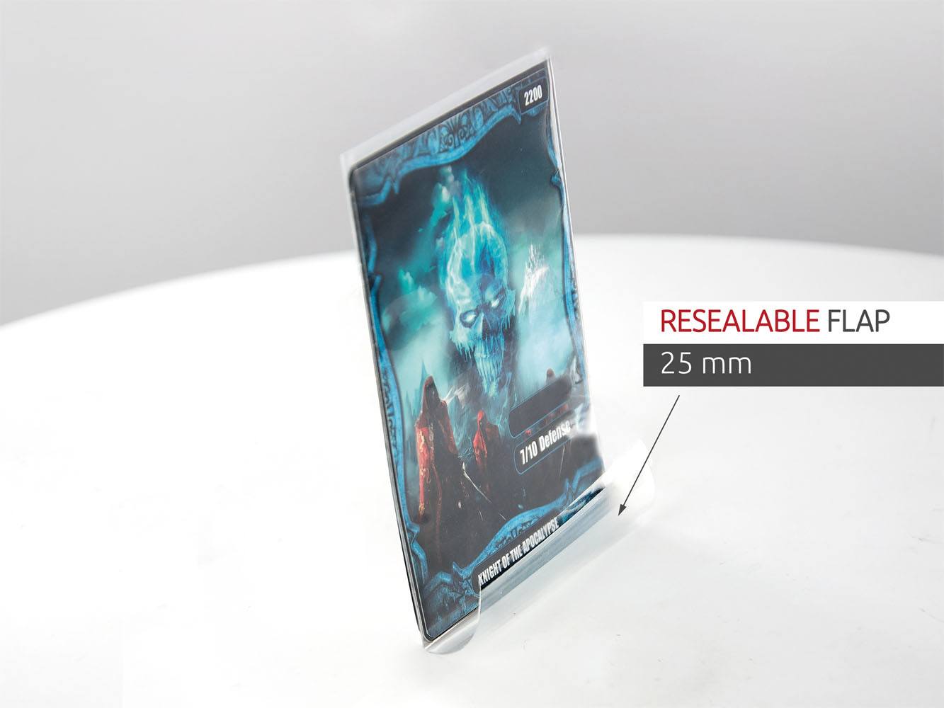 Ultimate Guard Precise-Fit Sleeves wiederverschließbar Standardgröße Transparent (100)