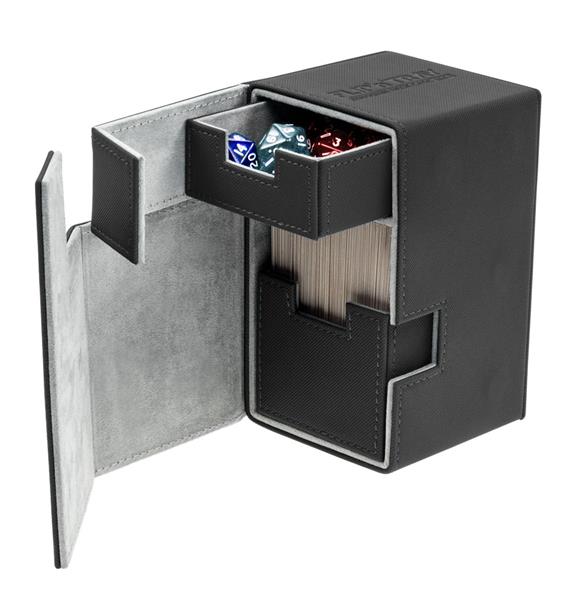 Ultimate Guard Flip´n´Tray Deck Case 100+ Standard Size XenoSkin Black