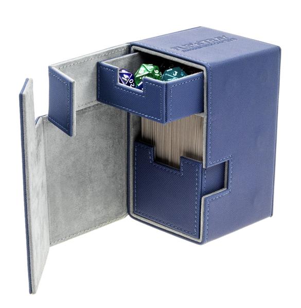 Ultimate Guard Flip´n´Tray Deck Case 100+ Standard Size XenoSkin Blue