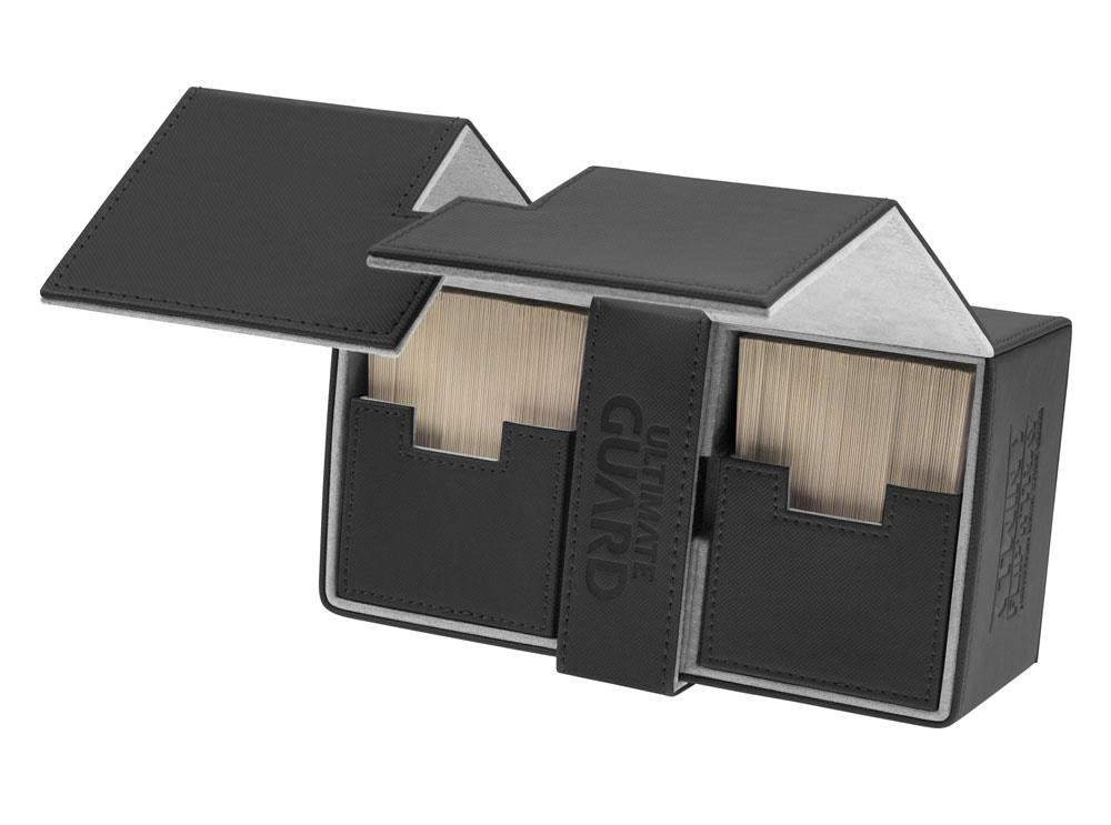 Ultimate Guard Twin Flip´n´Tray Deck Case 200+ Standard Size XenoSkin Black