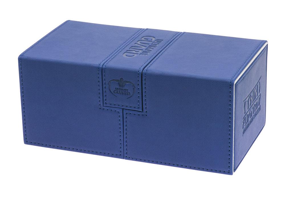 Ultimate Guard Twin Flip´n´Tray Deck Case 200+ Standardgröße XenoSkin Blau