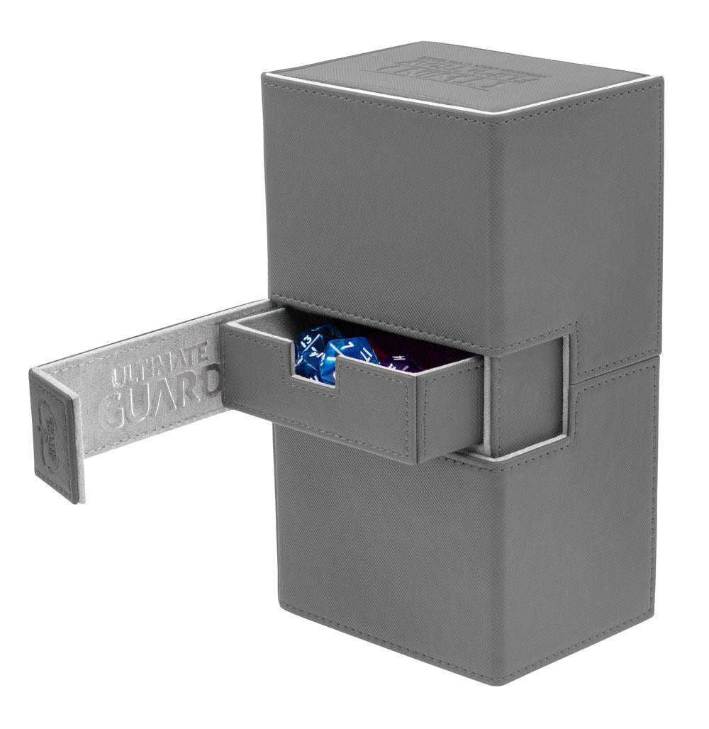 Ultimate Guard Twin Flip´n´Tray Deck Case 200+ Standard Size XenoSkin Grey