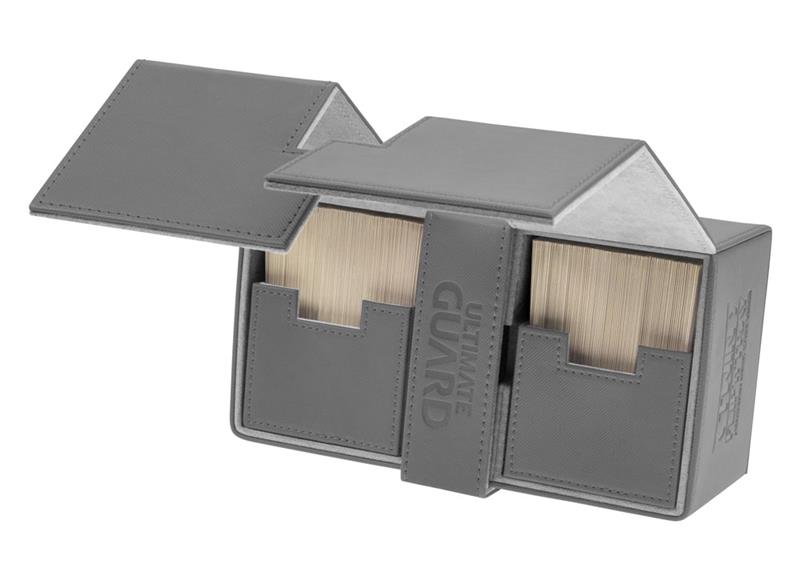 Ultimate Guard Twin Flip´n´Tray Deck Case 200+ Standard Size XenoSkin Grey