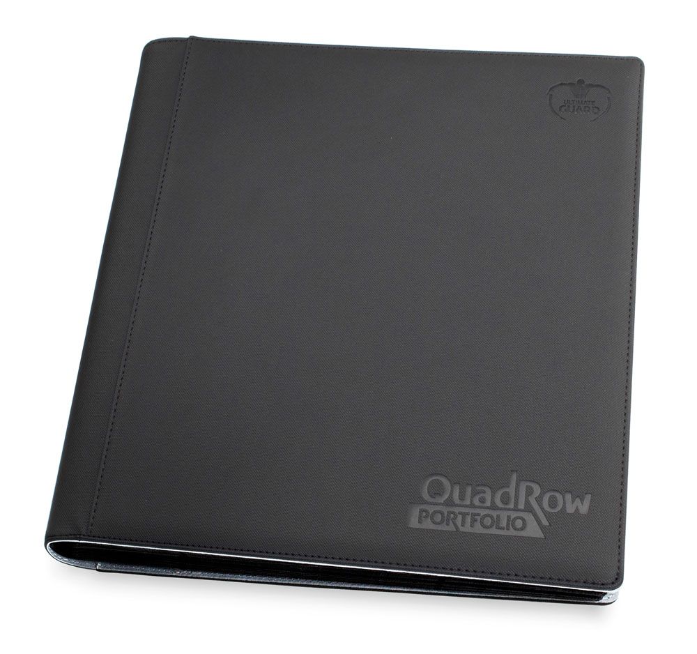 Ultimate Guard 12-Pocket QuadRow Portfolio XenoSkin Schwarz