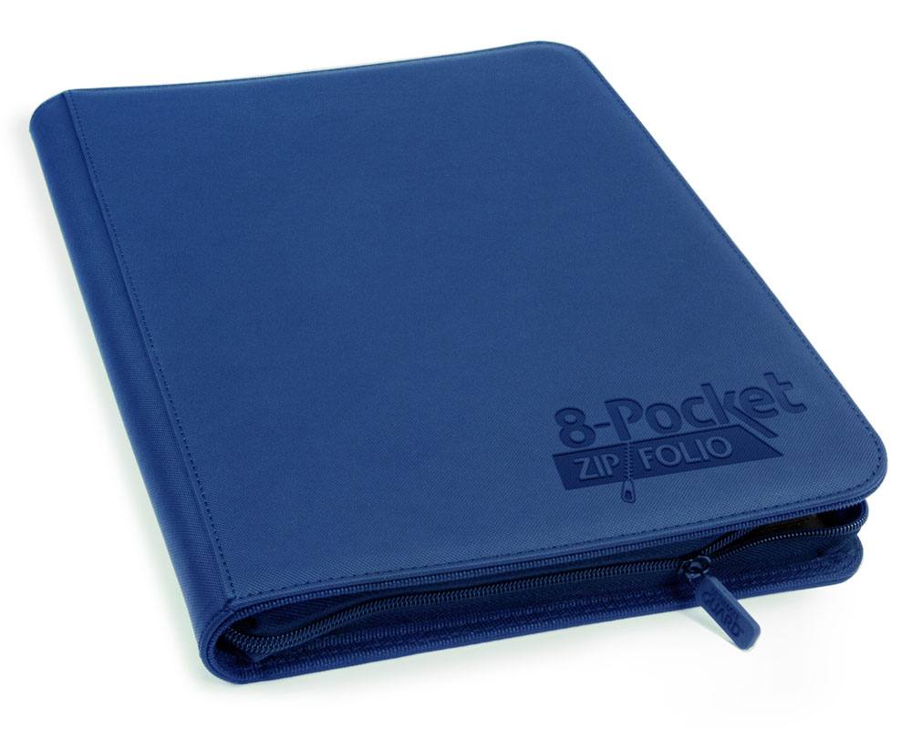 Ultimate Guard Zipfolio 320 - 16-Pocket XenoSkin - Blau