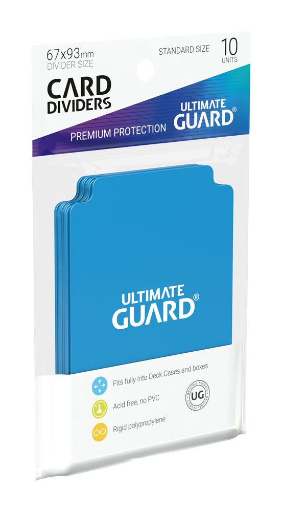 Ultimate Guard Kartentrenner Standardgröße Hellblau (10)