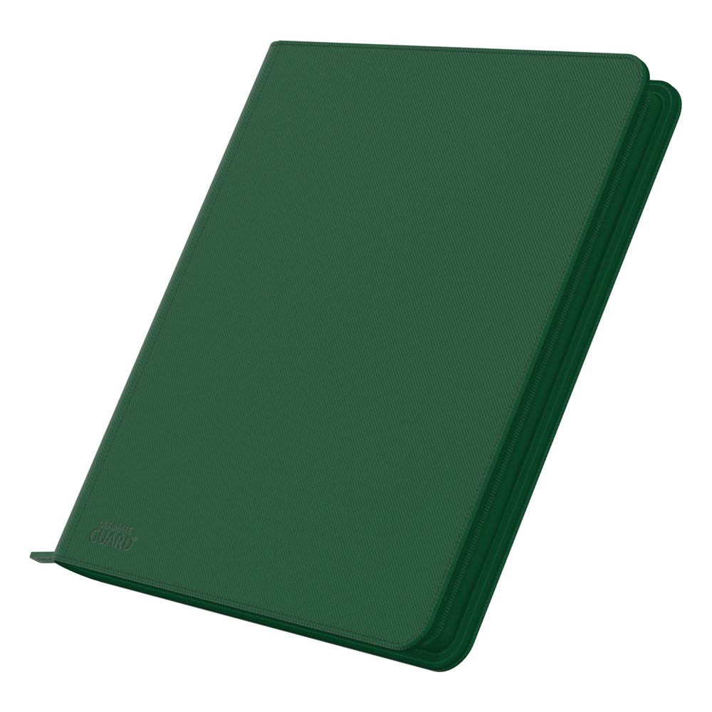 Ultimate Guard 12-Pocket QuadRow ZipFolio XenoSkin Grün