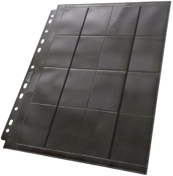 Ultimate Guard 32-Pocket Pages Mini American Schwarz (10)