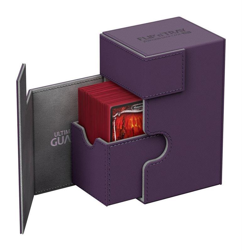 Ultimate Guard Flip´n´Tray Deck Case 80+ Standard Size XenoSkin Purple