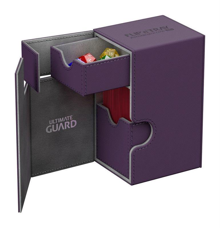 Ultimate Guard Flip´n´Tray Deck Case 80+ Standard Size XenoSkin Purple