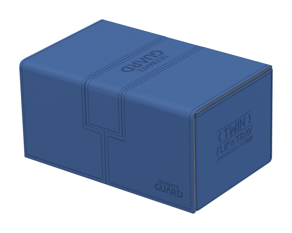 Ultimate Guard Twin Flip´n´Tray Deck Case 160+ Standardgröße XenoSkin Blau