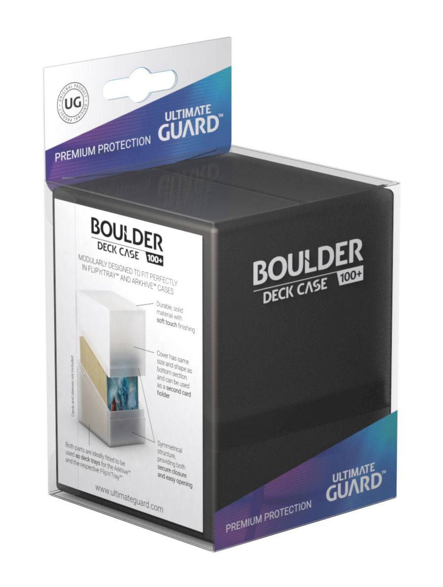 Ultimate Guard Boulder™ Deck Case 100+ Standardgröße Onyx