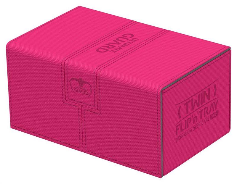 Ultimate Guard Twin Flip´n´Tray Deck Case 160+ Standard Size XenoSkin™ Pink