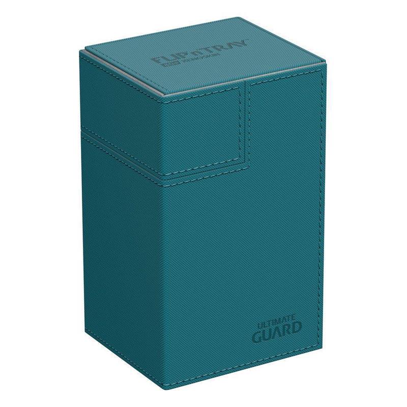 Ultimate Guard Flip´n´Tray Deck Case 80+ Standard Size XenoSkin Petrol Blue