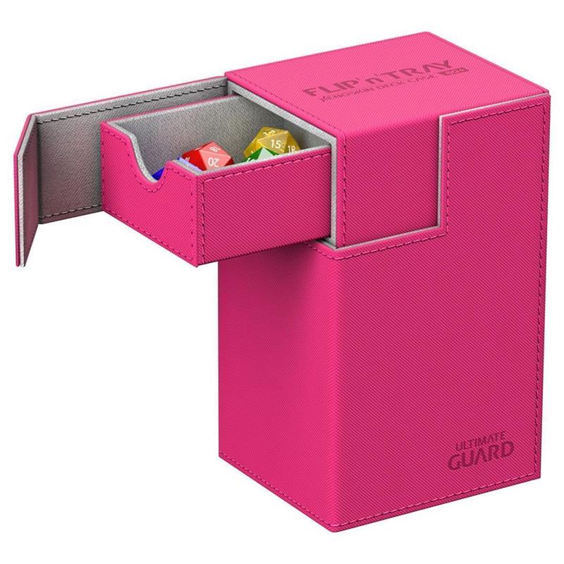 Ultimate Guard Flip´n´Tray Deck Case 80+ Standard Size XenoSkin™ Pink