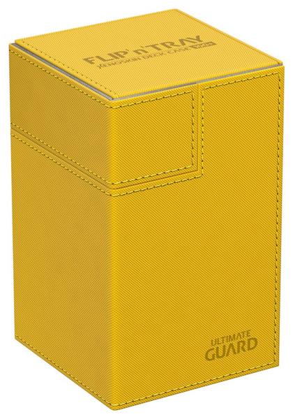 Ultimate Guard Flip´n´Tray Deck Case 100+ Standardgröße XenoSkin™ Bernstein