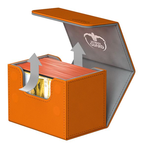 Ultimate Guard SideWinder™ 80+ Standard Size XenoSkin™ Orange