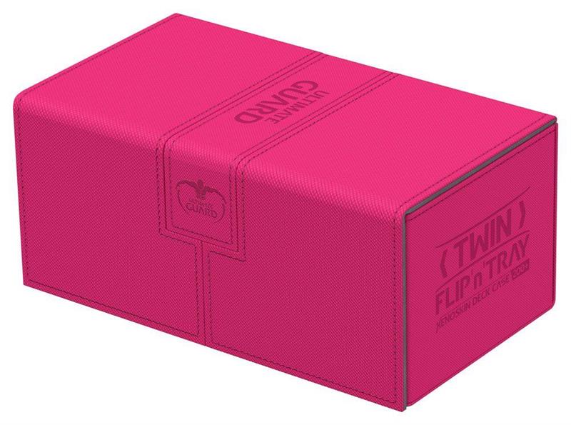 Ultimate Guard Twin Flip´n´Tray Deck Case 200+ Standard Size XenoSkin Pink