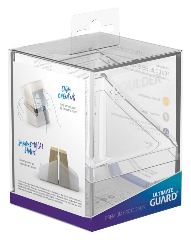 Ultimate Guard Boulder™ Deck Case 100+ Standardgröße Transparent