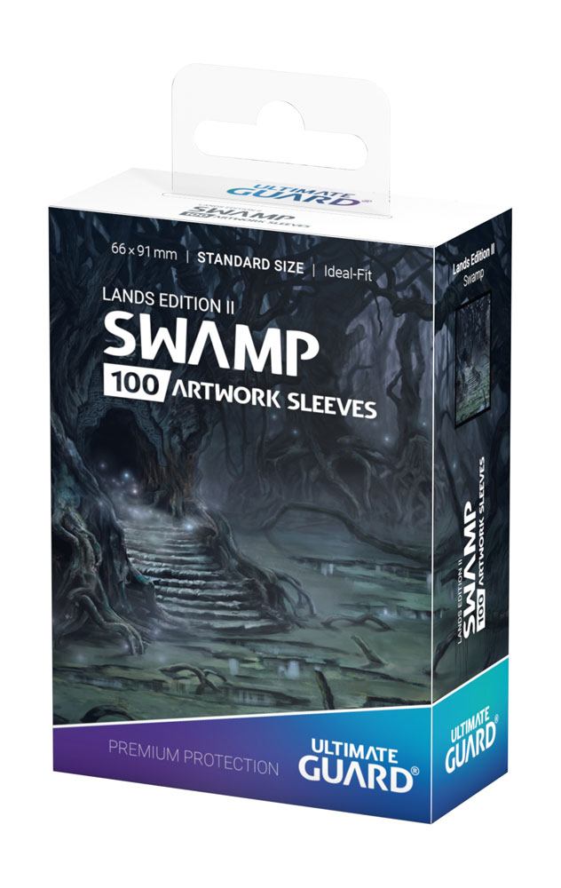 Ultimate Guard Printed Sleeves Standard Size Lands Edition II Swamp (100)