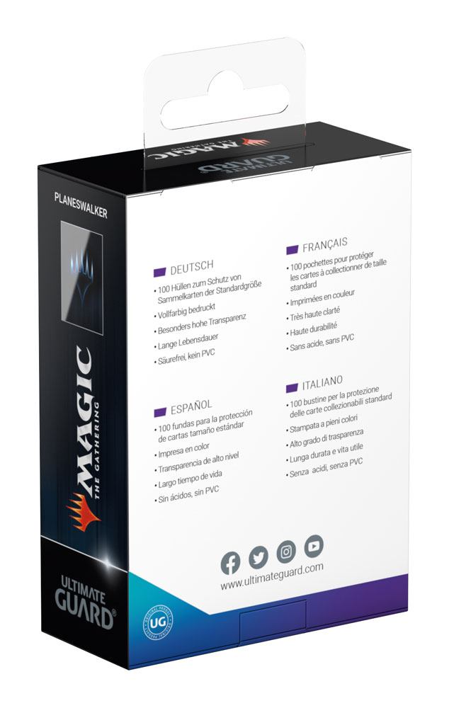 Magic the Gathering Printed Sleeves Standardgröße Planeswalker (100)