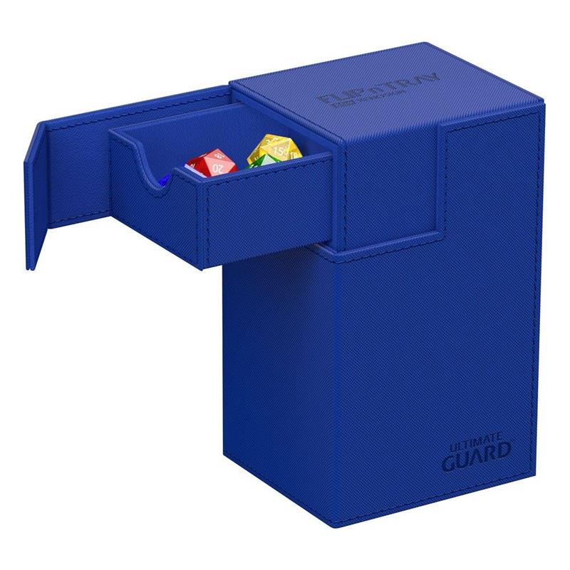 Ultimate Guard Flip`n`Tray 80+ XenoSkin Monocolor Blue