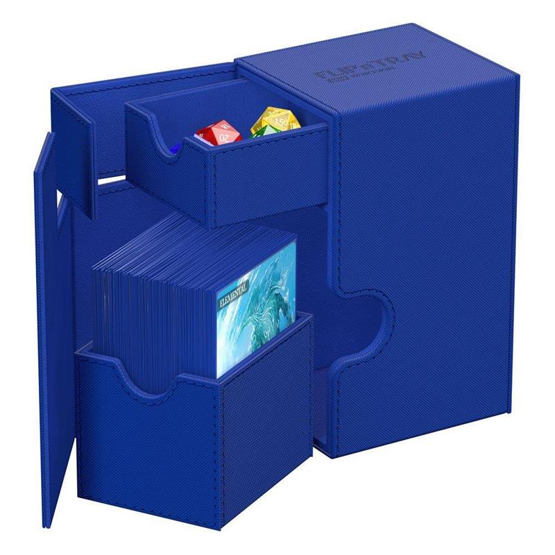 Ultimate Guard Flip`n`Tray 80+ XenoSkin Monocolor Blue