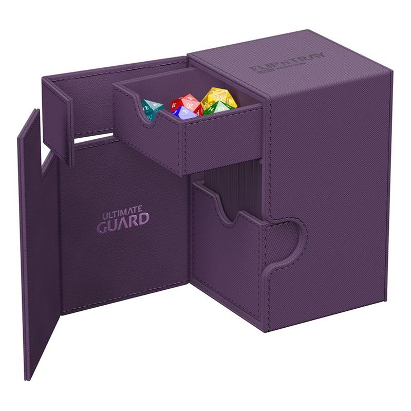 Ultimate Guard Flip`n`Tray 100+ XenoSkin Monocolor Purple