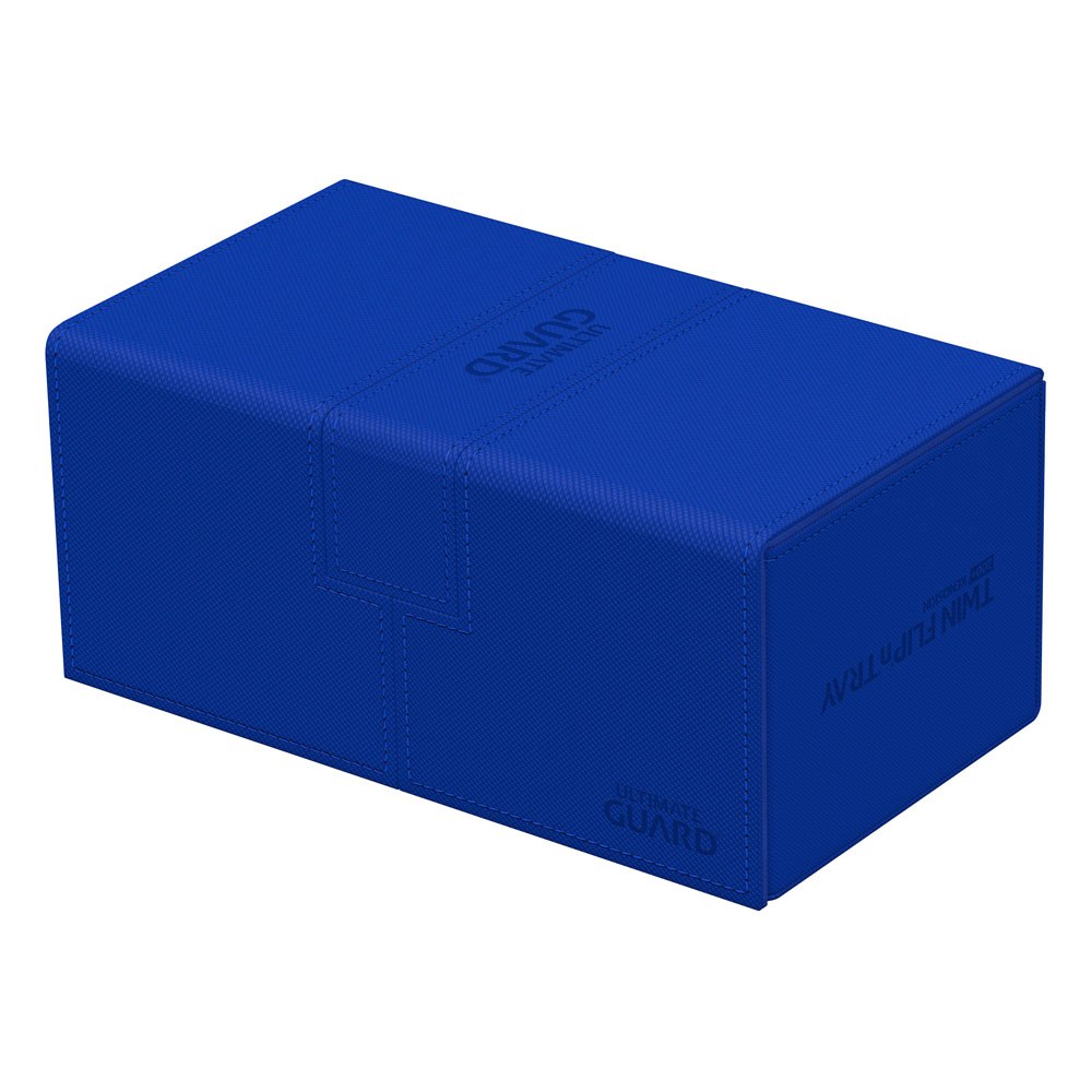 Ultimate Guard Twin Flip`n`Tray 200+ XenoSkin Monocolor Blau