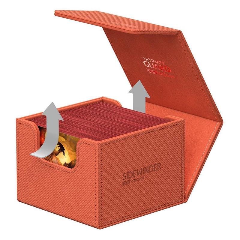 Ultimate Guard Sidewinder 133+ Xenoskin 2022 Exclusive Dark Orange