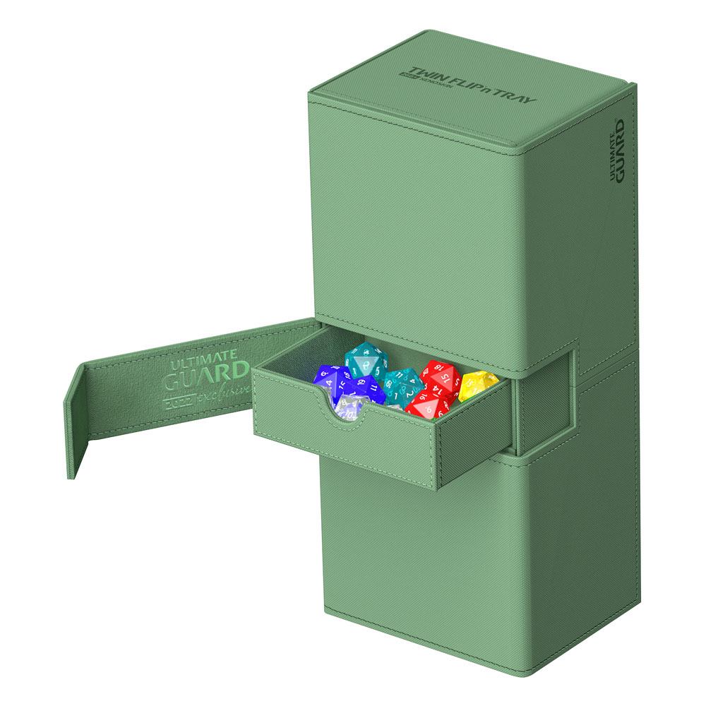 Ultimate Guard Twin Flip`n`Tray 266+ Xenoskin 2022 Exclusive Pastel Green