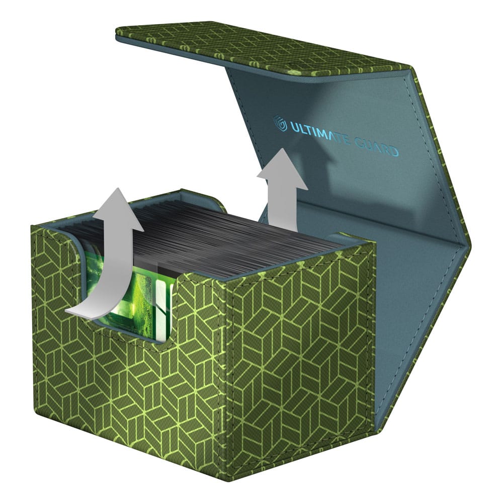 Ultimate Guard Sidewinder 100+ Xenoskin "e;Katana: The Shogun's Journey - Part 2"e; - Ajiro (Green/Light Blue)