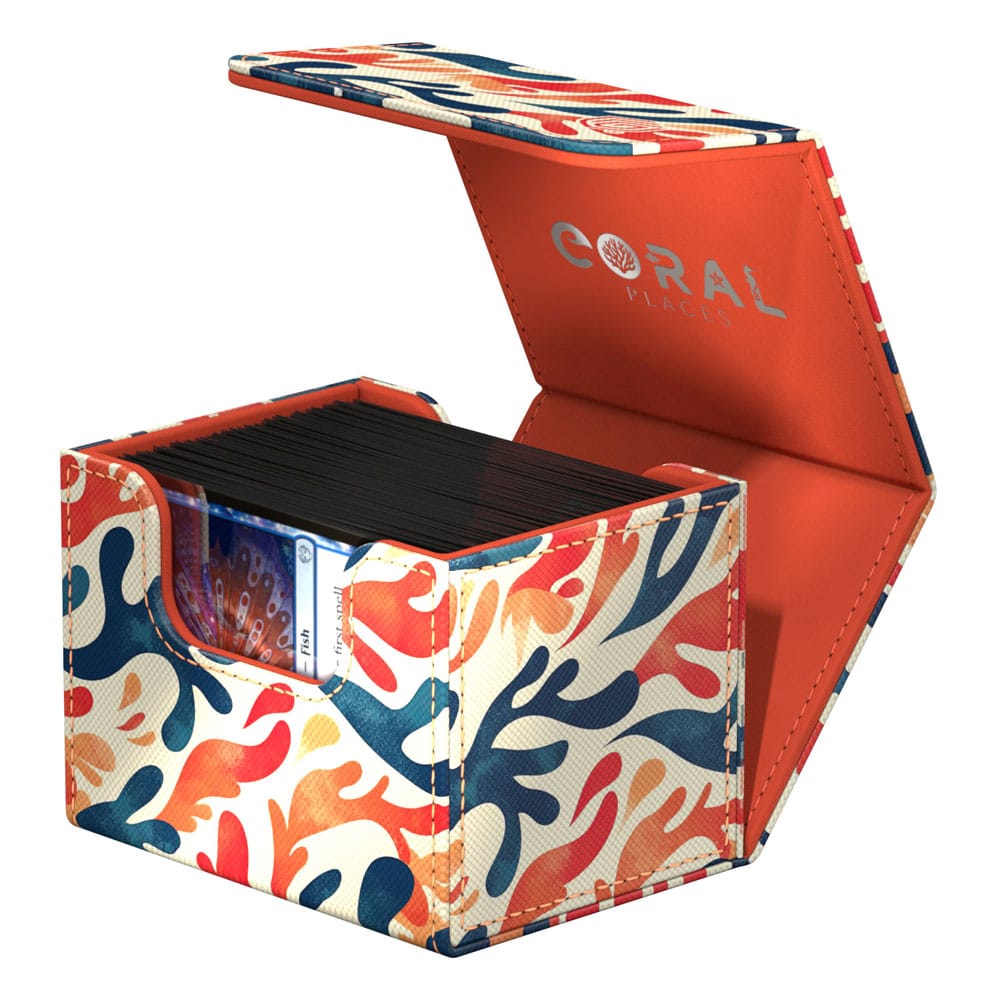 Ultimate Guard Sidewinder 100+ Xenoskin 2025 Exclusive "e;Coral Places"e; - Mellow Sea