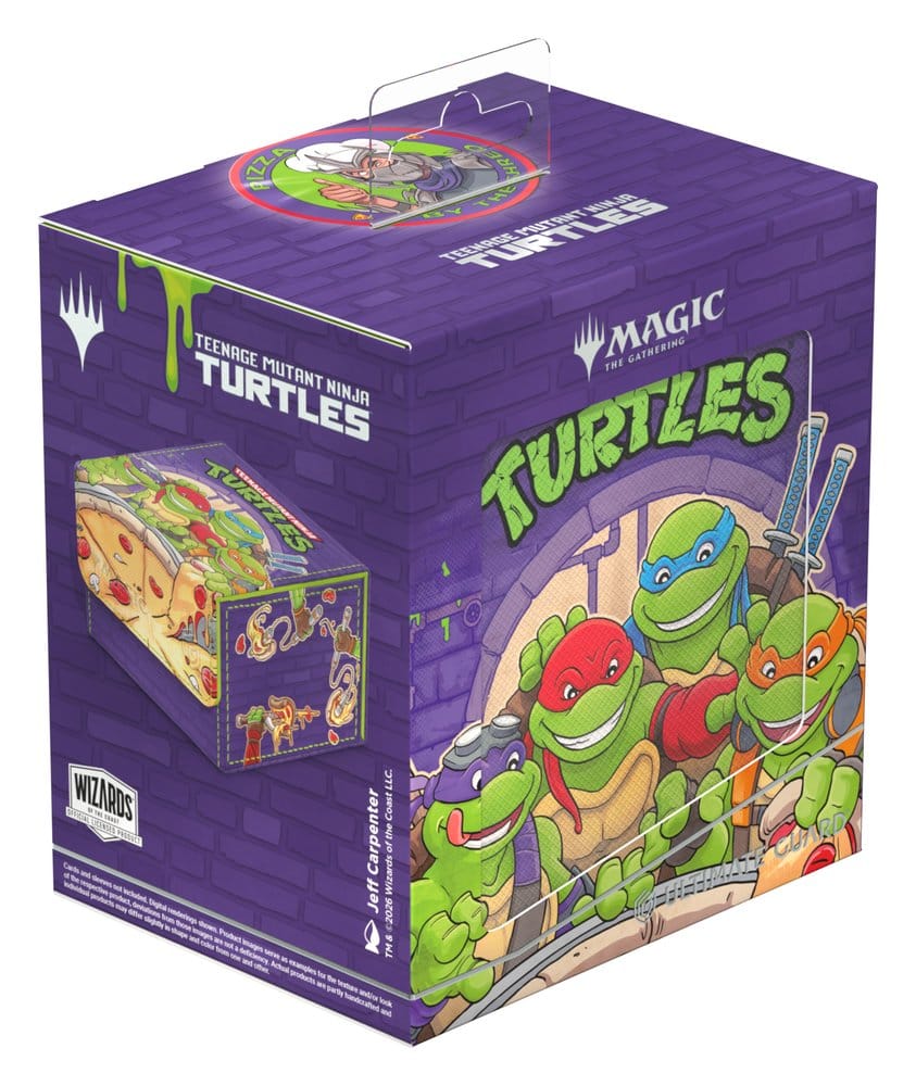 Ultimate Guard Sidewinder 133+ Xenoskin Magic: The Gathering | Teenage Mutant Ninja Turtles - Lean Mean Green