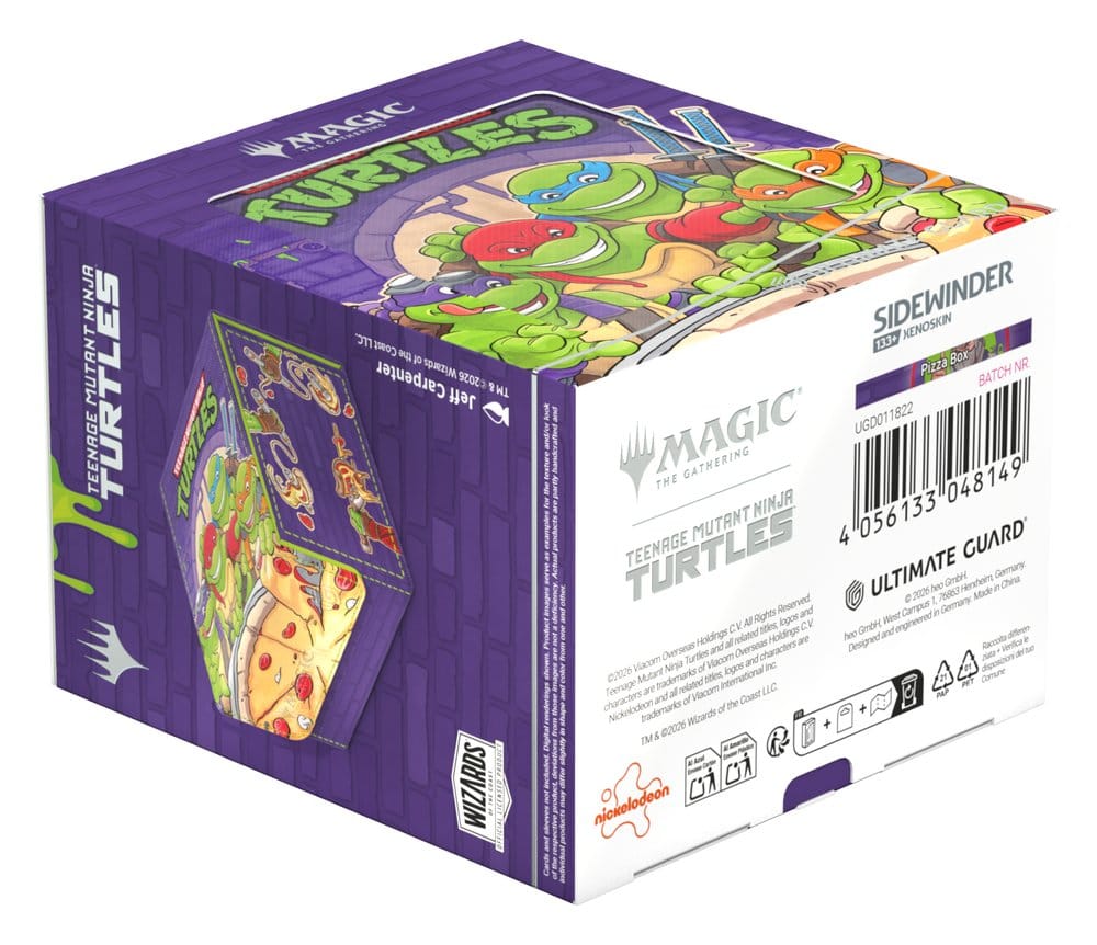 Ultimate Guard Sidewinder 133+ Xenoskin Magic: The Gathering | Teenage Mutant Ninja Turtles - Lean Mean Green