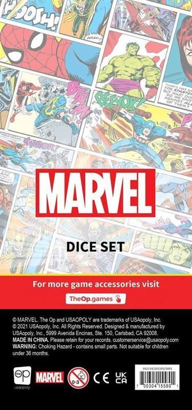 Marvel Dice Set Villains 6D6 (6)
