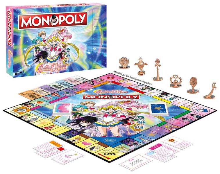 Sailor Moon Board Game Monopoly, German