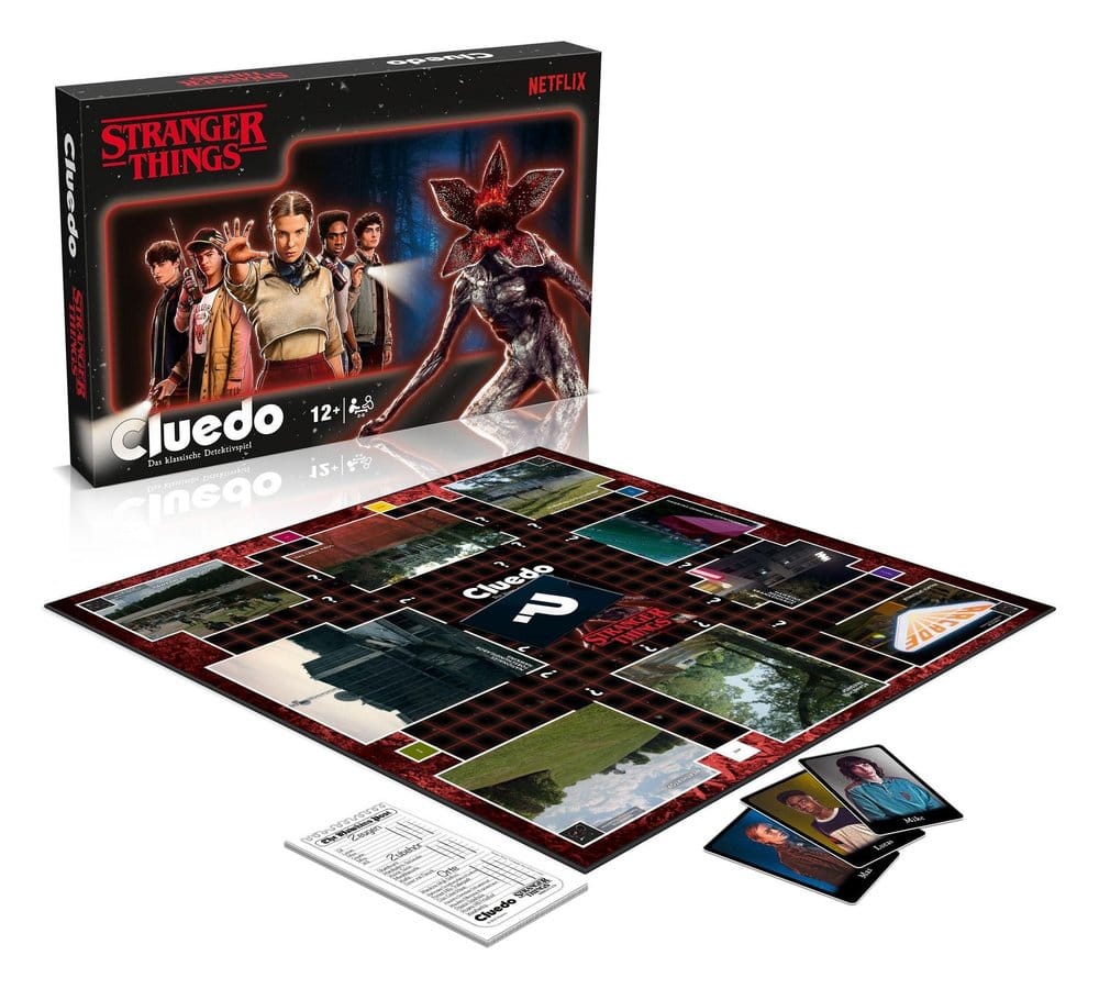 Stranger Things Board Game Clue (GER)