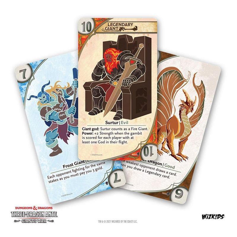 Dungeons & Dragons Card Game Expansion Three-Dragon Ante: Giants War (EN)