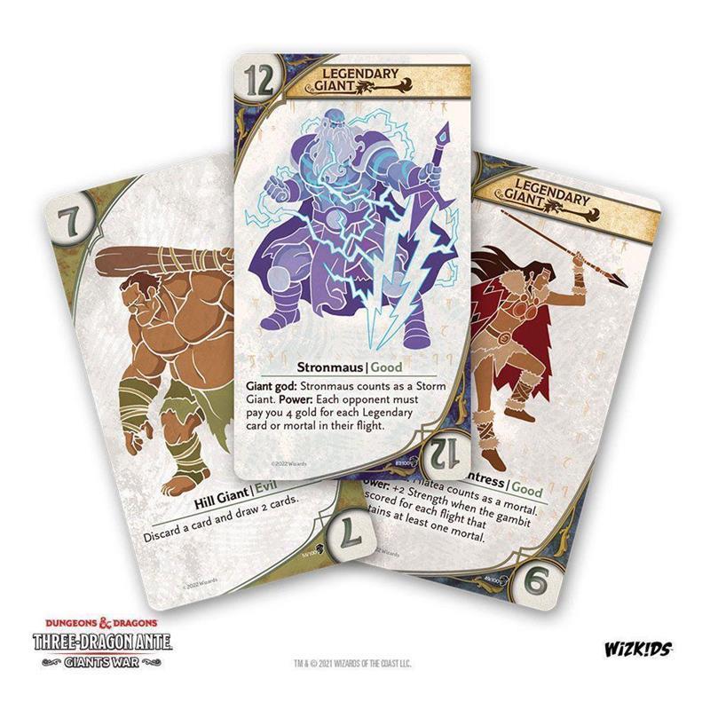 Dungeons & Dragons Card Game Expansion Three-Dragon Ante: Giants War (EN)