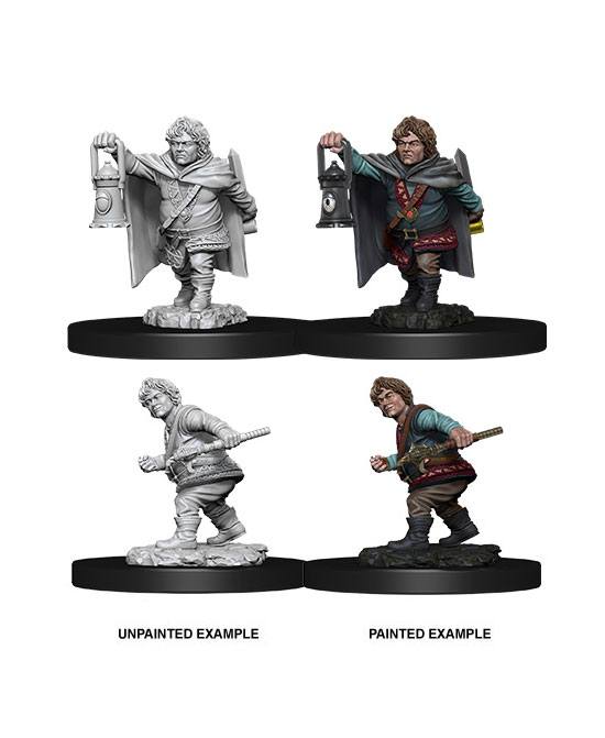 D&D Nolzur's Marvelous Miniatures Unpainted Miniatures Male Halfling Rogue