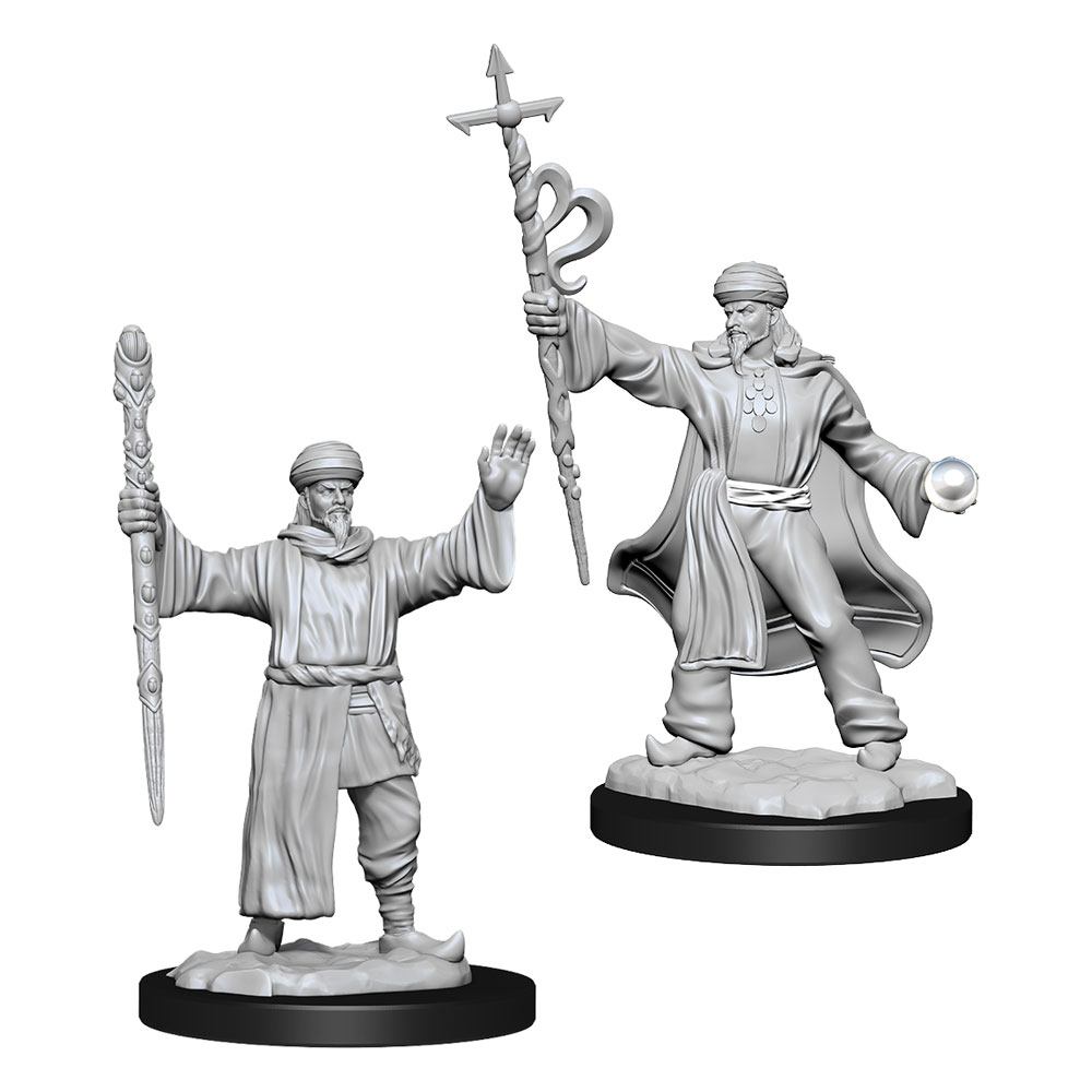 D&D Nolzur's Marvelous Miniatures Unpainted Miniatures Human Wizard Male